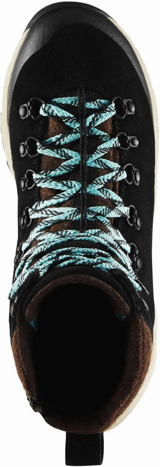 Danner Women's Compression Arctic 600 Side-Zip 7" Black/Spark Blue 200G