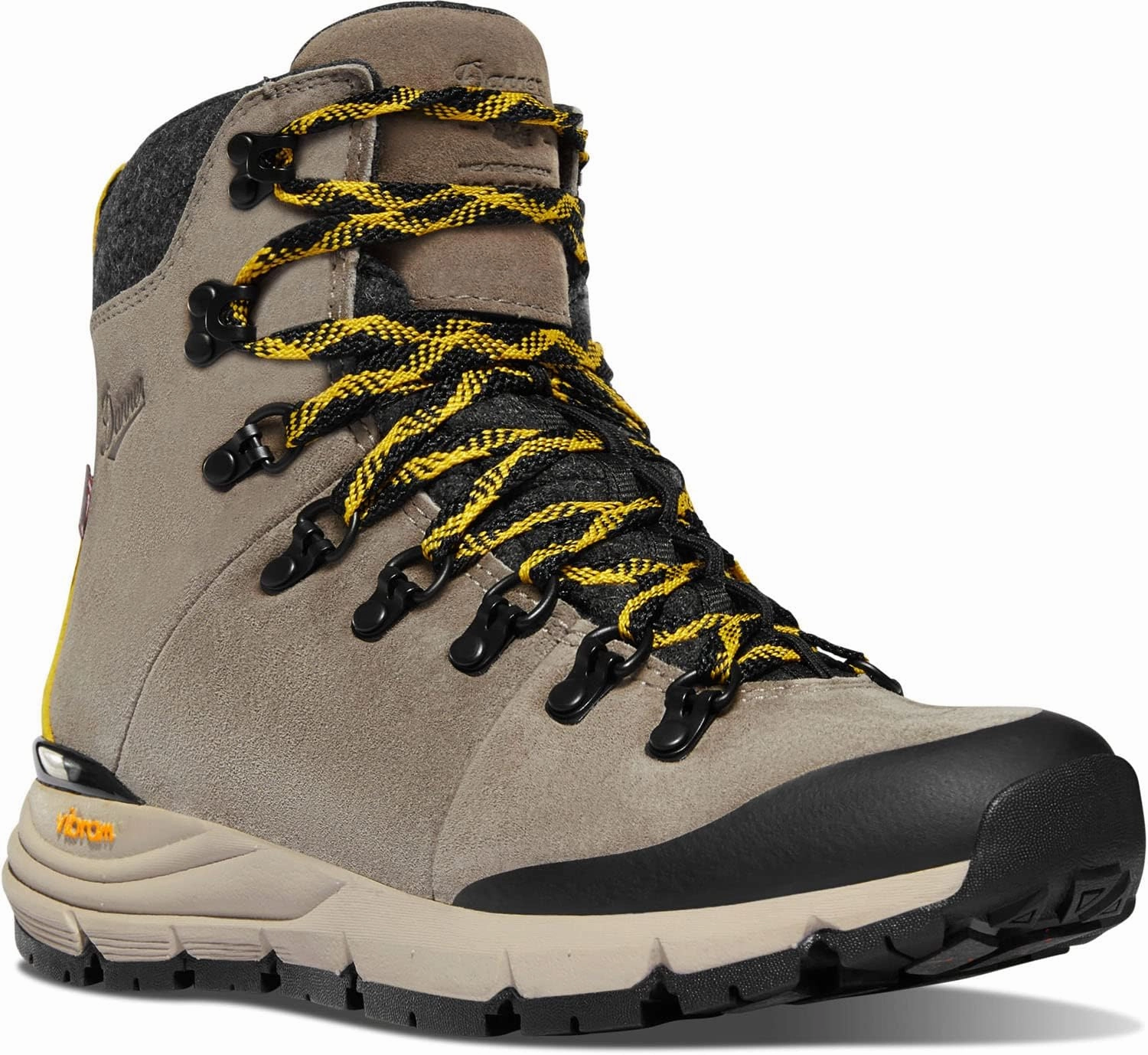 Danner Women's Compression Arctic 600 Side-Zip 7" Black/Spark Blue 200G