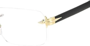 David Beckham Eyeglasses DB 7116 RHL Gold Black