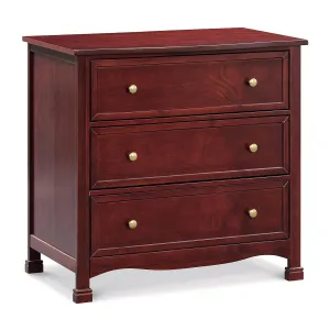 DaVinci Kalani 3-Drawer Dresser in Rich Cherry, Greenguard Gold Certified