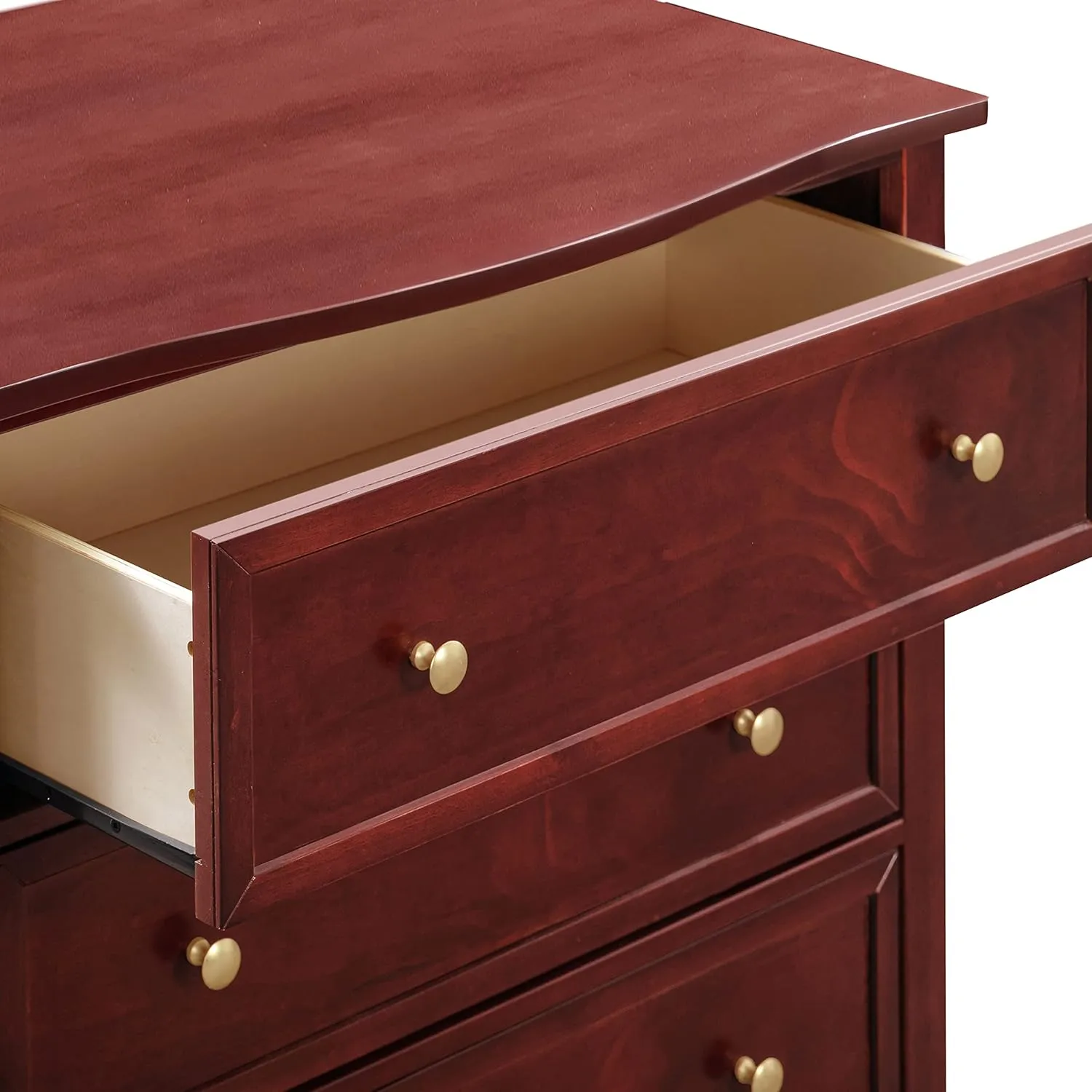 DaVinci Kalani 3-Drawer Dresser in Rich Cherry, Greenguard Gold Certified