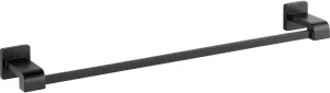 Delta 77524-BL Ara 24-in Wall Mount Towel Bar Bath Hardware Accessory in Matte Black