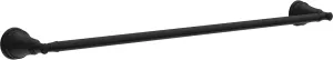 Delta Mylan (1-Pack) 18'' w/ 6" Extender Towel Rack for Bathroom Matte Black Extendable 18-24" Towel Bar for Bathroom Wall Towel Holder Rod Wall Mounted MYN18-MB