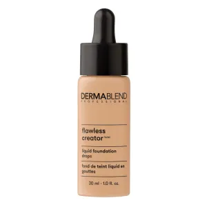 Dermablend Flawless Creator Multi-Use Liquid Foundation Makeup, Full Coverage Lightweight Buildable Foundation, Natural Finish, 1 Fl oz.