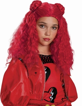 Descendants Red Wig, Official Disney Descendants The Rise of Red Costume Accessory, One Size Child
