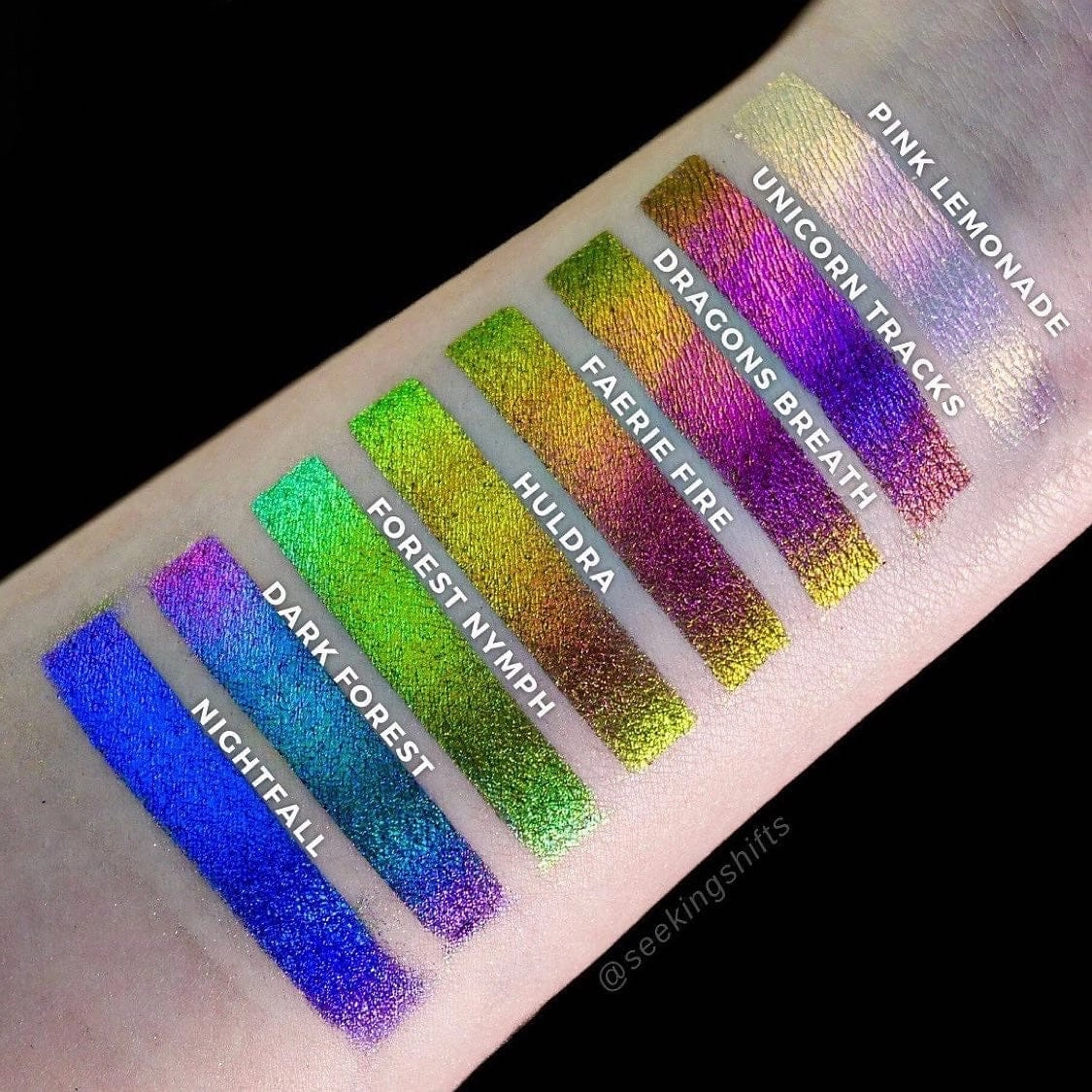 DISCONTINUED Enchanted Forest Multichrome Pressed Eyeshadow Collection