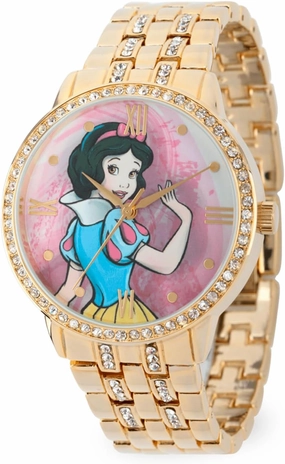 Disney Adult Glitz Analog Quartz CZ Bracelet Watch