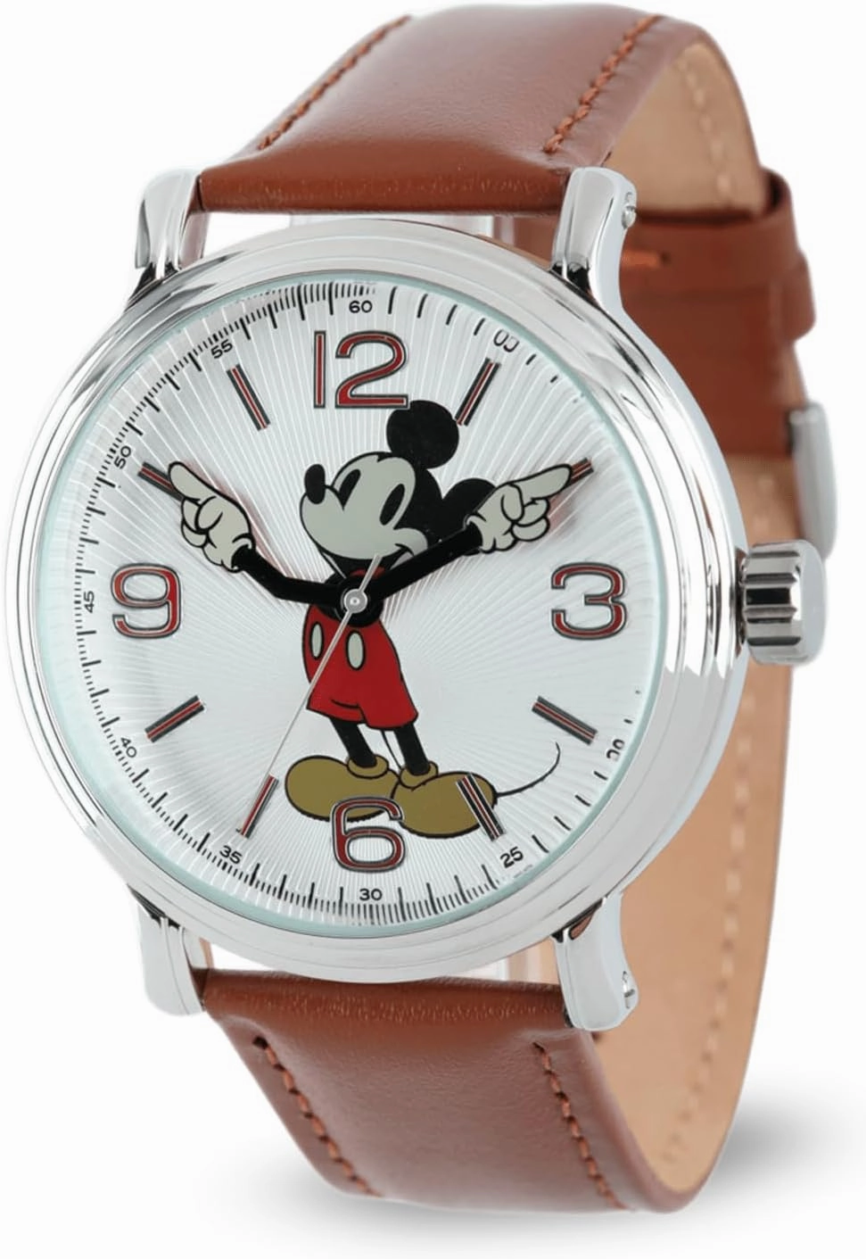 Disney Mickey Mouse Adult Vintage Articulating Hands Analog Quartz Watch