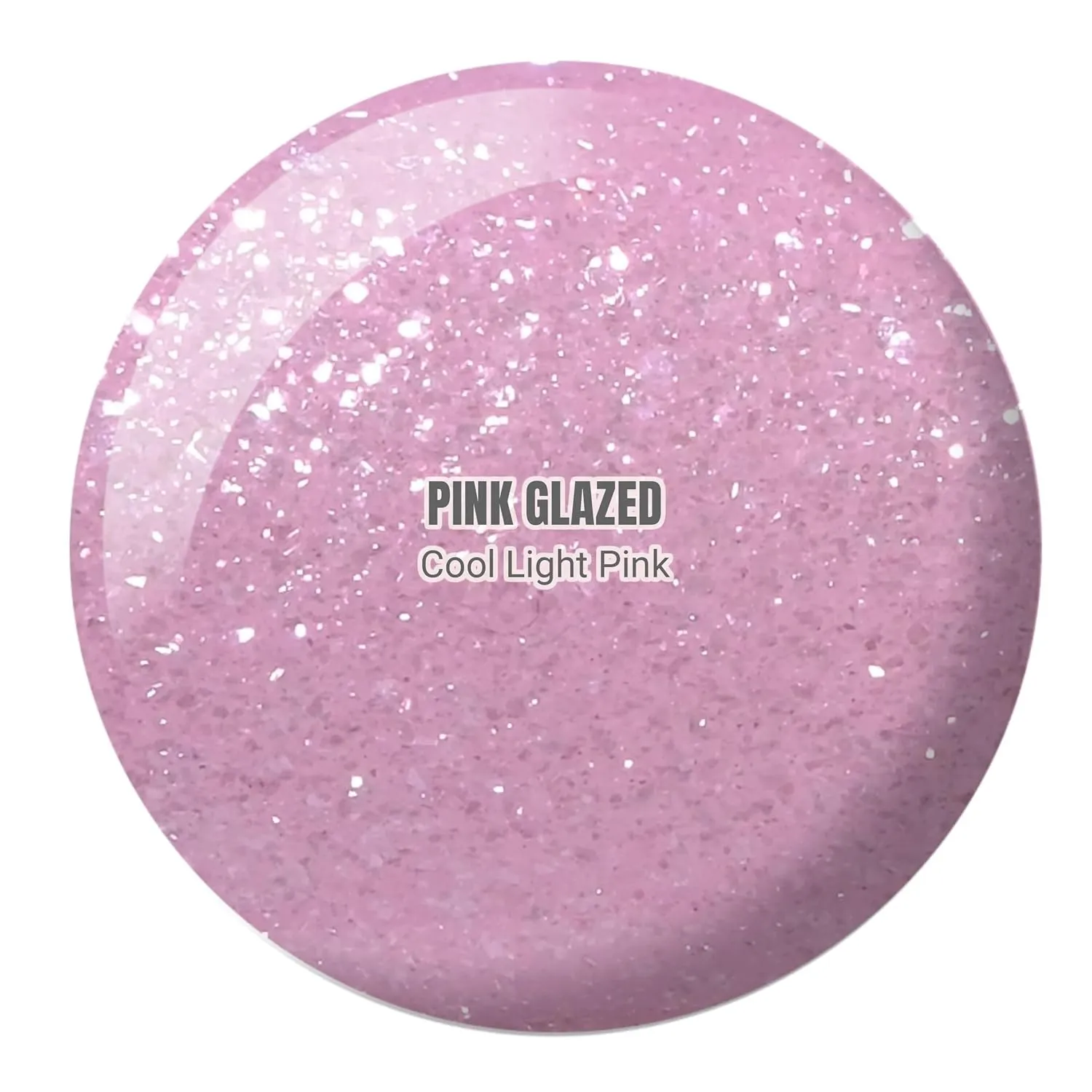 DND Gel Diva Polish Set, Mirrorball Collection, UV/LED Gel Polish and Air Dry Nail Lacquer, Matching Chip-Free Polish Duo, Pink010 Pink Glazed, 0.5 Fl Oz Each