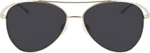 DONNA KARAN Sunglasses DO 102 S 717 Gold/Smoke