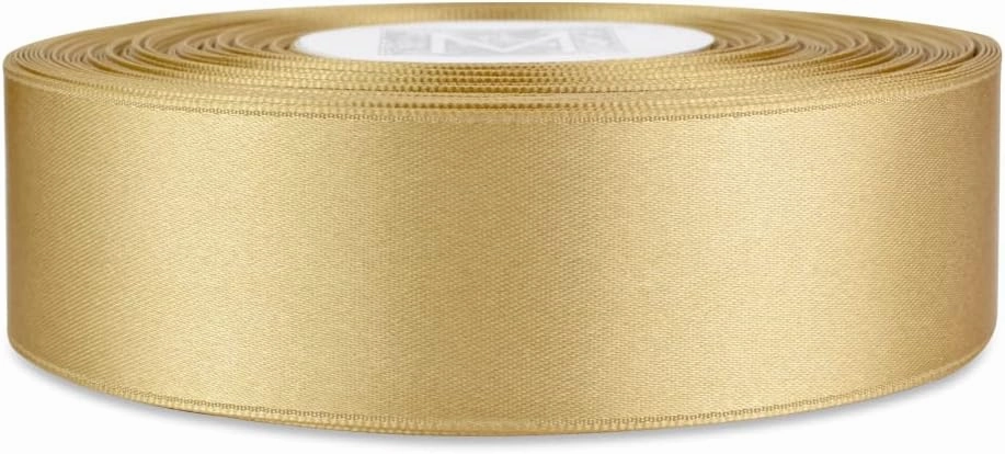 Double Faced Satin - Champagne 1.5"