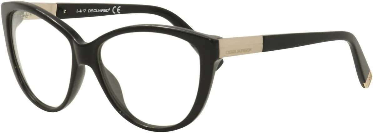Dsquared2 Women's DQ0112 Acetate Sunglasses BLACK 58