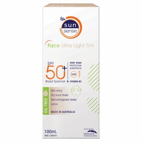 Ego SunSense Face Ultra Light Tint SPF50  100mL