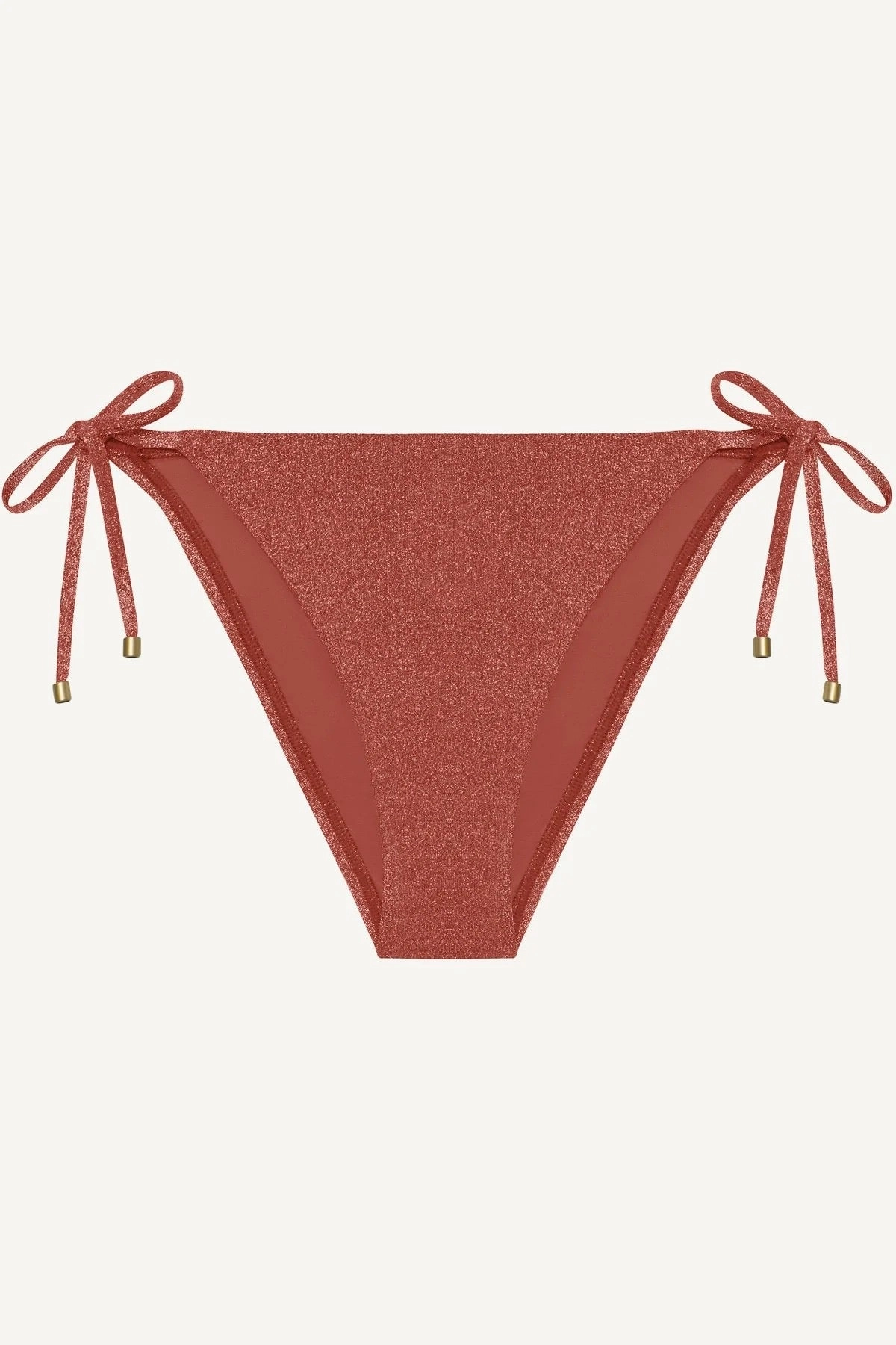 Elle Tie Side Bottom Pink Metallic