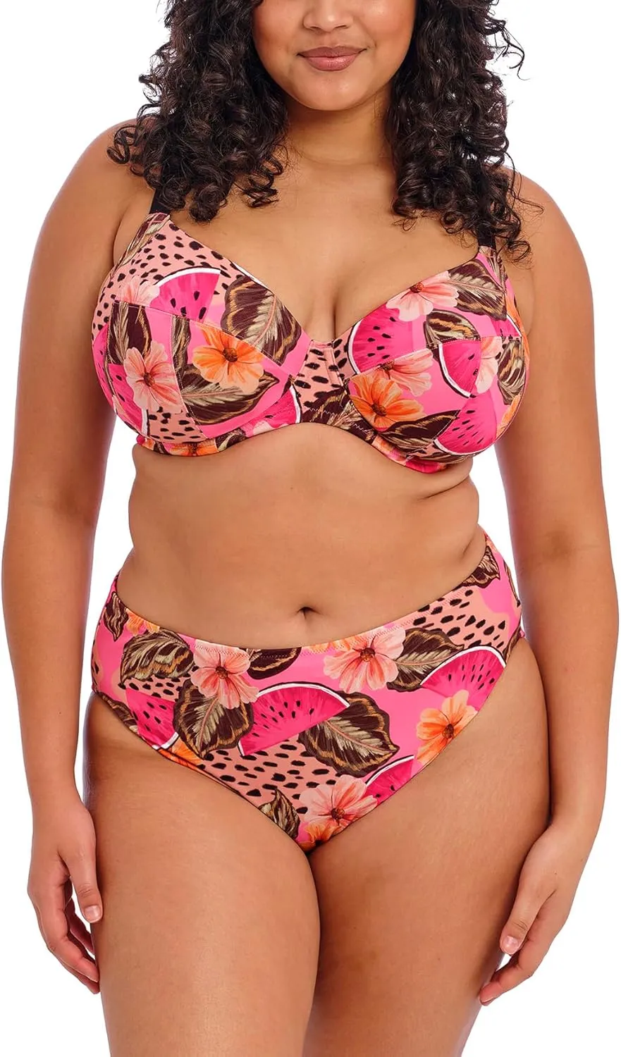 Elomi Women's Cabana Nights Mid Rise Bikini Brief