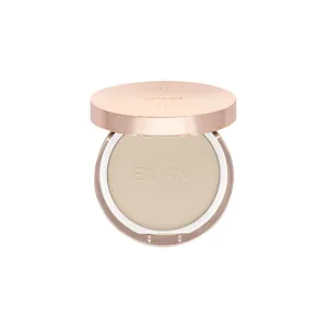 ​Emani​ Flawless Matte Powder Foundation Makeup for Sensitive Skin, Natural Mineral Foundation​ Compact with Buildable Coverage, ​Oil Control, Talc Free, ​Cruelty-Free & Vegan, Ginger