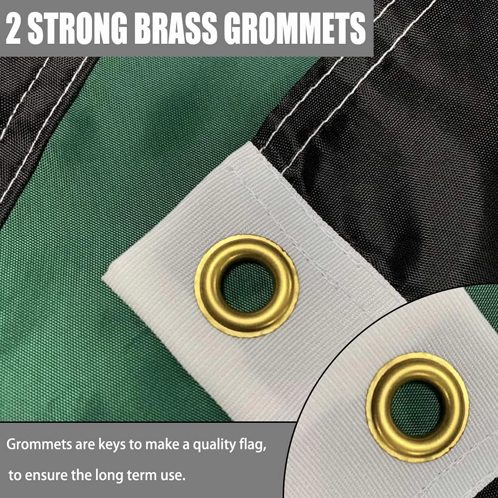 Embroidered Thin Blue Green Red Line Flag- 3x5 Outdoor Heavy Duty 210D Polyester All Lives Matter Police Firefighter Military Flags Banner with 2 Grommets Support Your Police Fireman Army