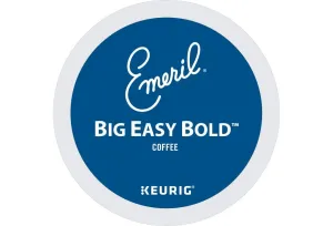 Emeril Lagasse Big Easy Bold Dark Roast Coffee K-cups 24 count boxes (4 Boxes)