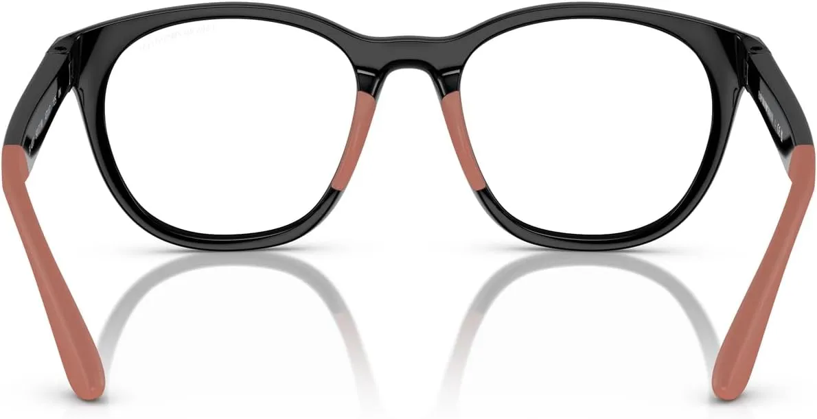 Emporio Armani Ek4001 Prescription Eyewear Frames with Interchangeable Sun Clip-ons Round