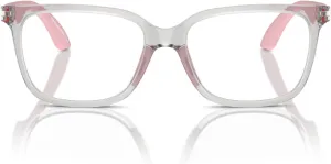 Emporio Armani Girls' Ek3006f Low Bridge Fit Square Prescription Eyewear Frames