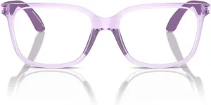Emporio Armani Girls' Ek3006f Low Bridge Fit Square Prescription Eyewear Frames