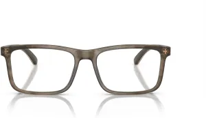 Emporio Armani Men's Ea3227 Square Prescription Eyewear Frames
