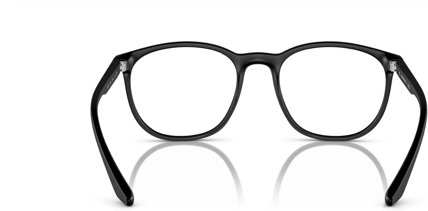 Emporio Armani Men's Ea3229 Round Prescription Eyewear Frames