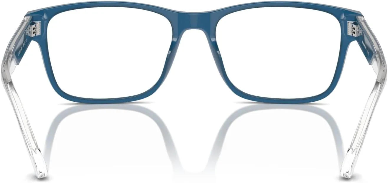 Emporio Armani Men's Ea3239 Rectangular Prescription Eyewear Frames