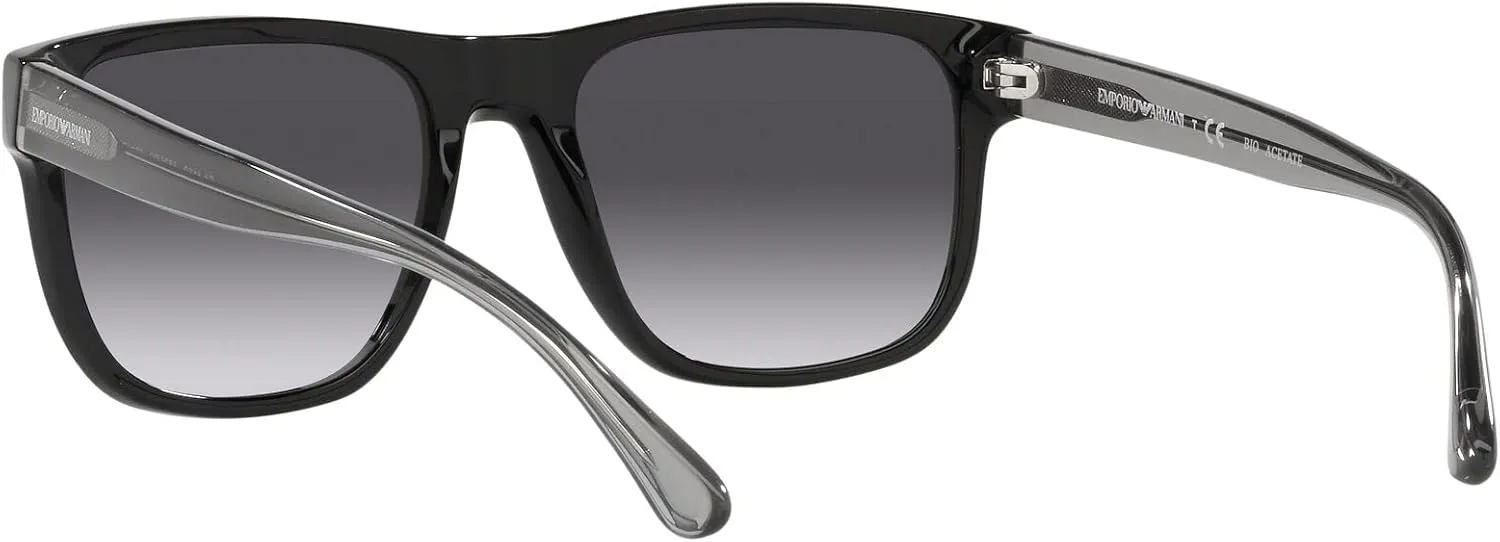 Emporio Armani Men's Ea4163 Square Sunglasses