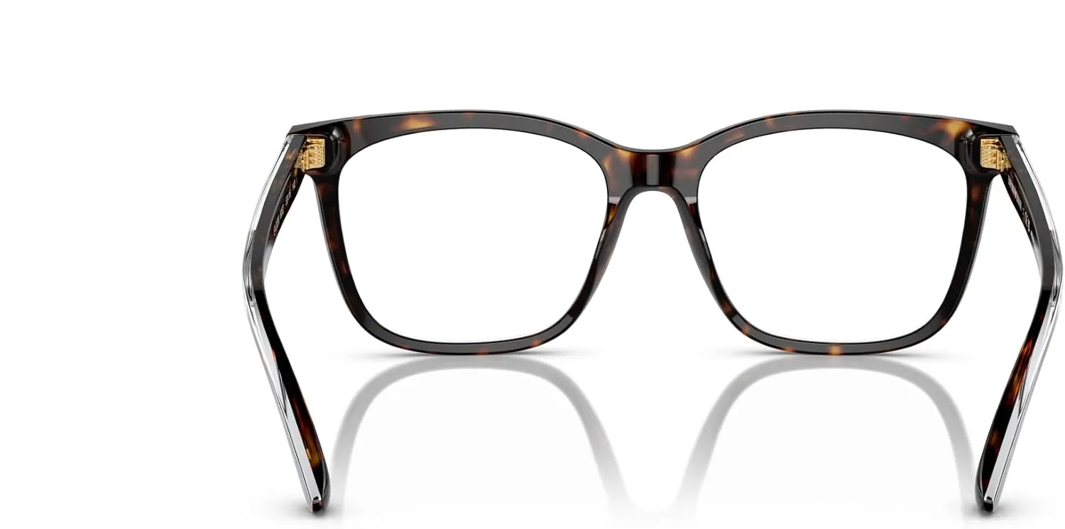 Emporio Armani Women's Ea3228 Square Prescription Eyewear Frames