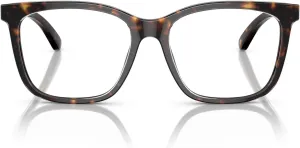 Emporio Armani Women's Ea3228 Square Prescription Eyewear Frames