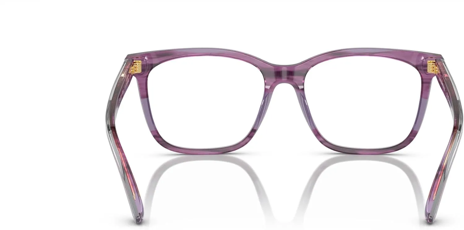 Emporio Armani Women's Ea3228 Square Prescription Eyewear Frames