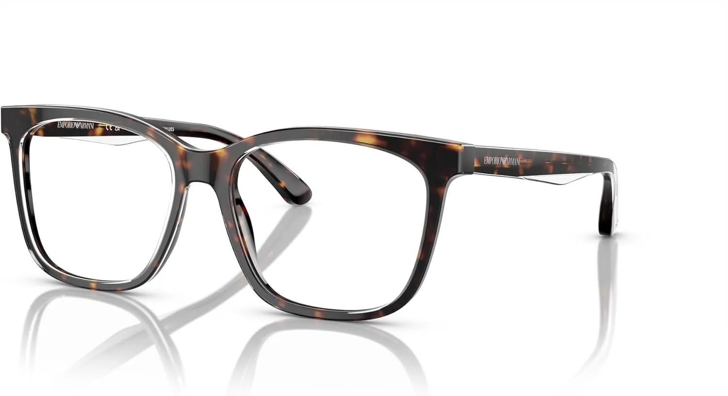 Emporio Armani Women's Ea3228 Square Prescription Eyewear Frames