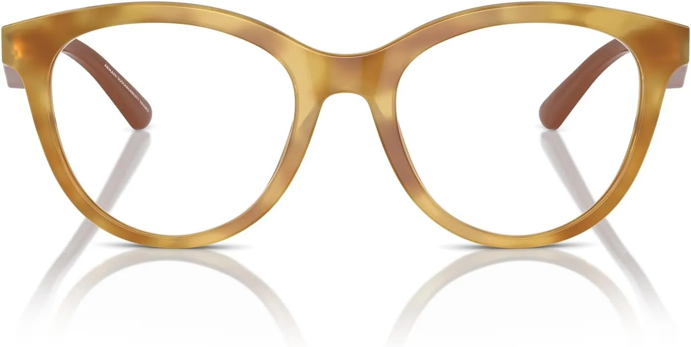Emporio Armani Women's Ea3236 Cat Eye Prescription Eyewear Frames