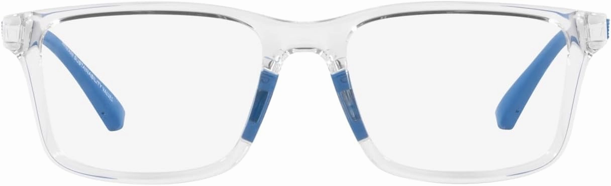 Emporio Armani Boys' Ek3203 Square Prescription Eyewear Frames