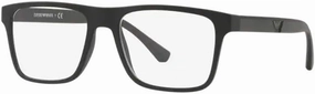 Emporio Armani EA4115 Square Sunglasses for Men   BUNDLE With Designer iWear Complimentary Eyewear Kit