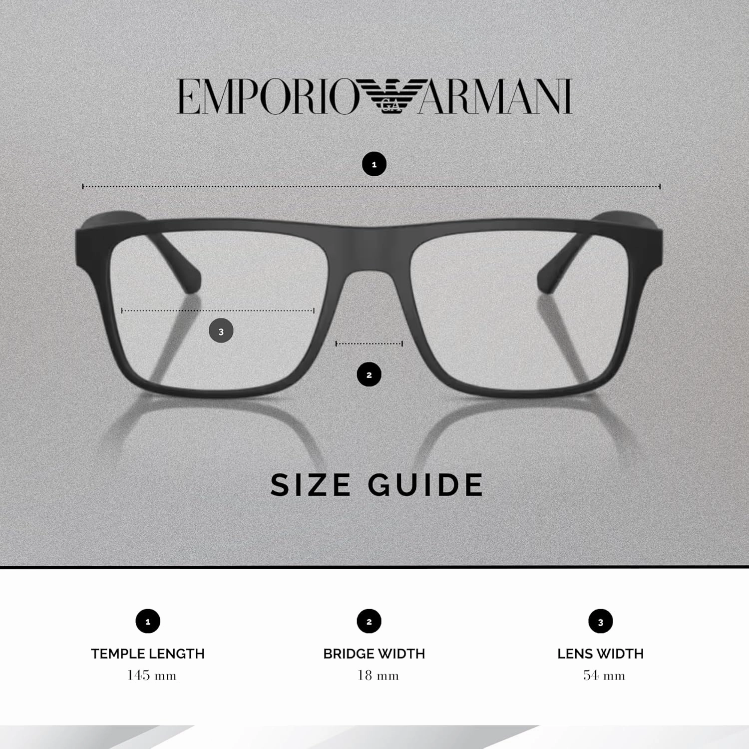 Emporio Armani EA4115 Square Sunglasses for Men   BUNDLE With Designer iWear Complimentary Eyewear Kit