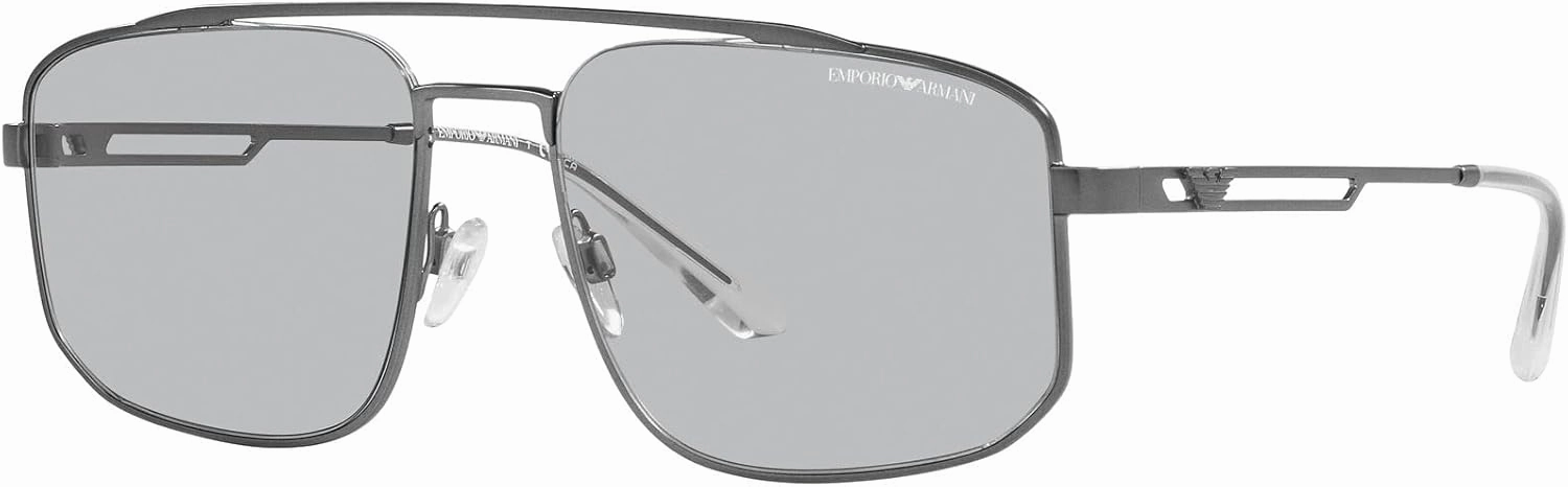 Emporio Armani Men's Ea2139 Rectangular Sunglasses