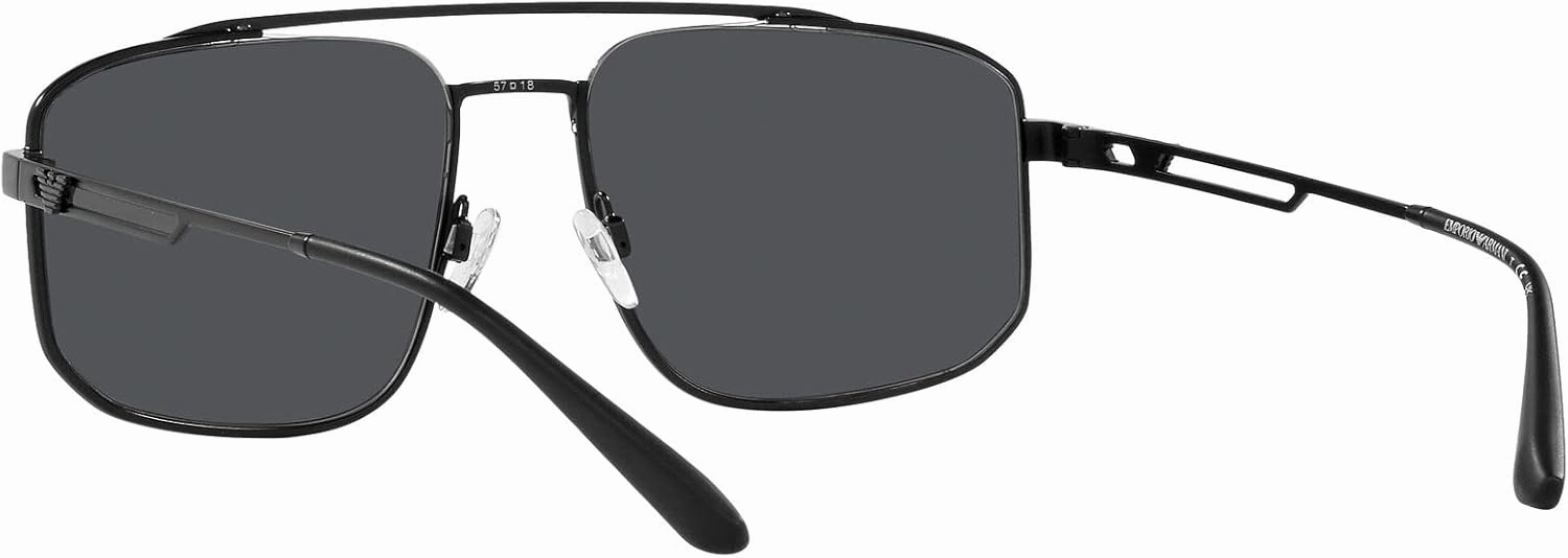 Emporio Armani Men's Ea2139 Rectangular Sunglasses