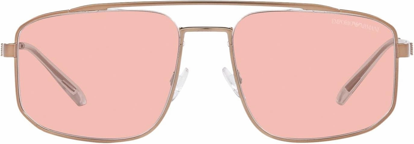 Emporio Armani Men's Ea2139 Rectangular Sunglasses