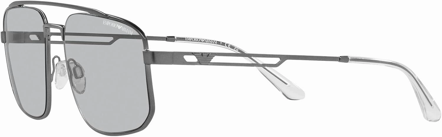 Emporio Armani Men's Ea2139 Rectangular Sunglasses