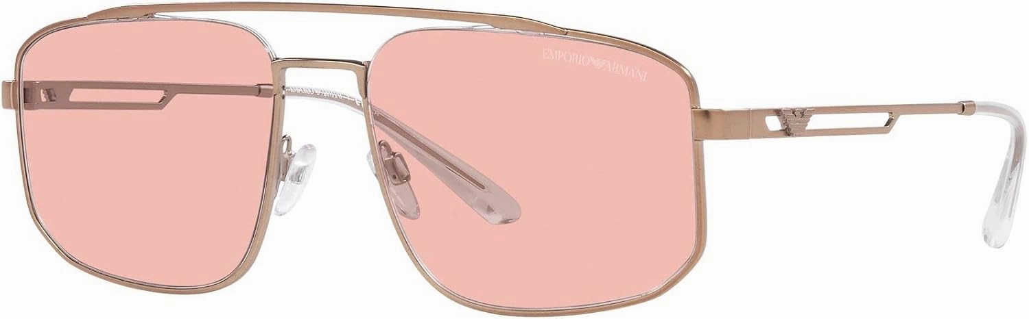 Emporio Armani Men's Ea2139 Rectangular Sunglasses