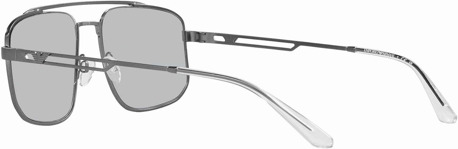 Emporio Armani Men's Ea2139 Rectangular Sunglasses