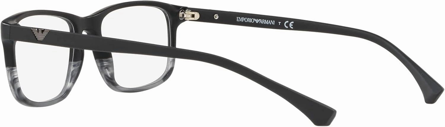 Emporio Armani Men's Ea3098 Rectangular Sunglasses