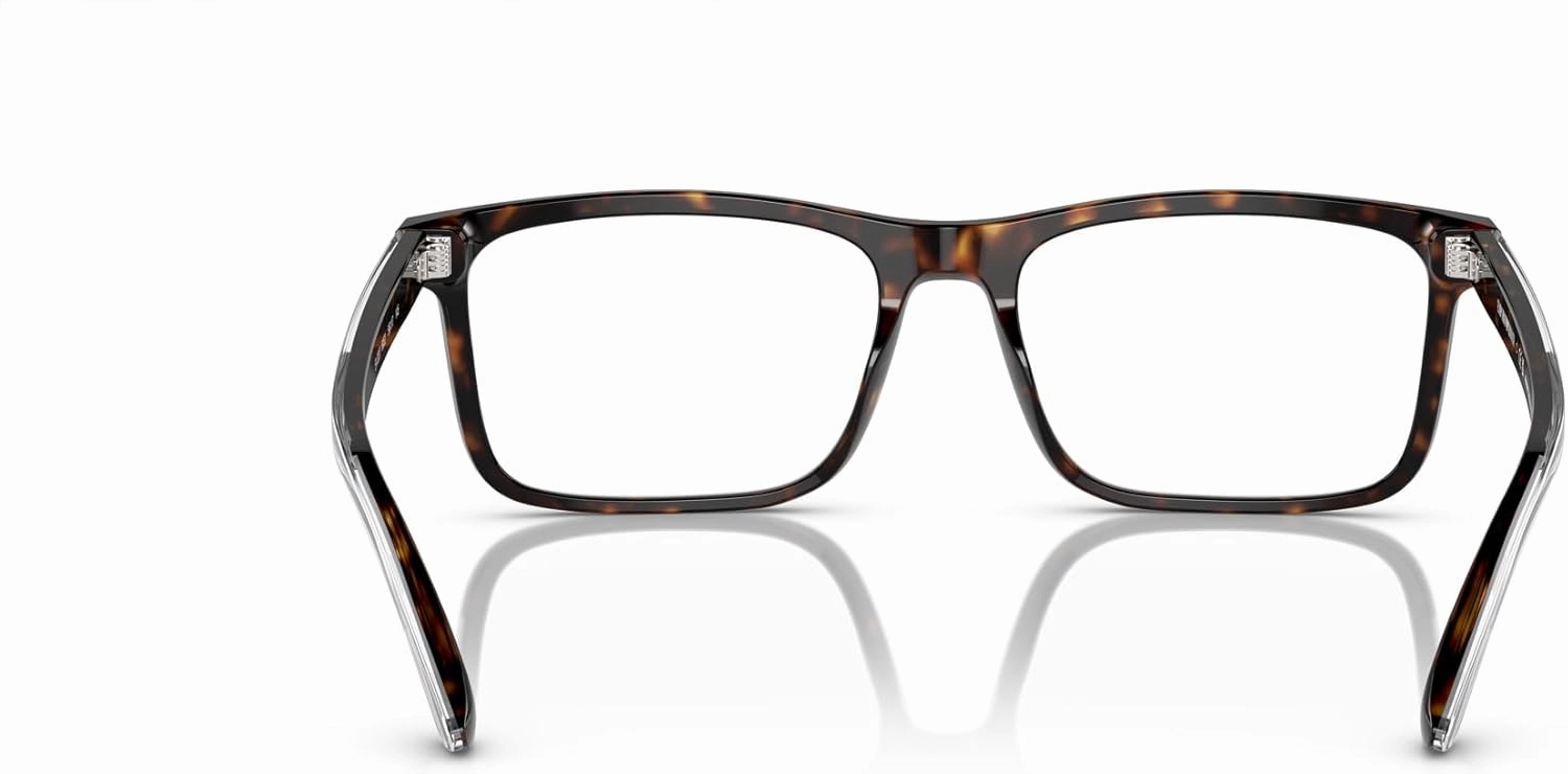 Emporio Armani Men's Ea3227 Square Prescription Eyewear Frames