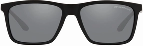 Emporio Armani Men's Ea4170 Rectangular Sunglasses