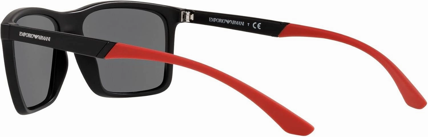 Emporio Armani Men's Ea4170 Rectangular Sunglasses
