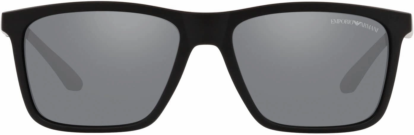 Emporio Armani Men's Ea4170 Rectangular Sunglasses