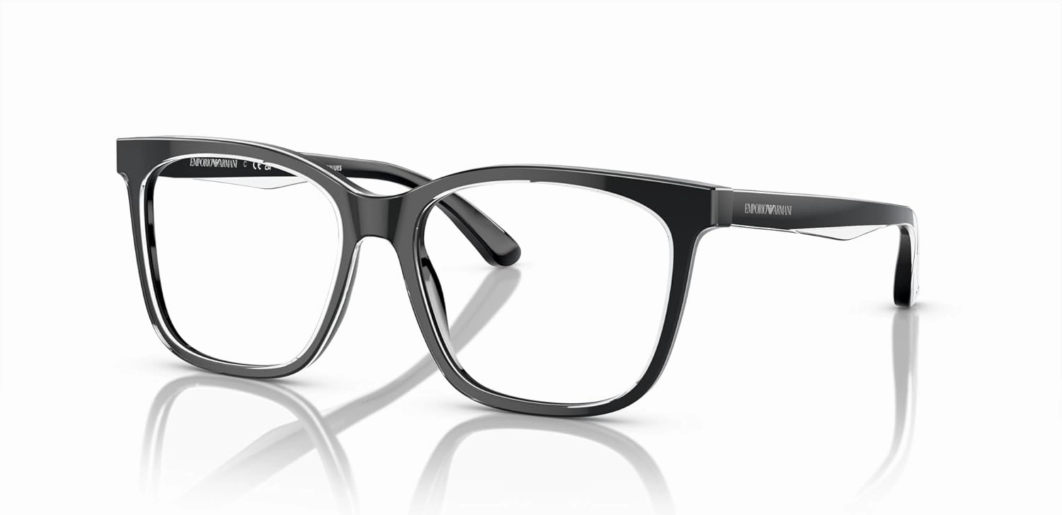 Emporio Armani Women's Ea3228 Square Prescription Eyewear Frames