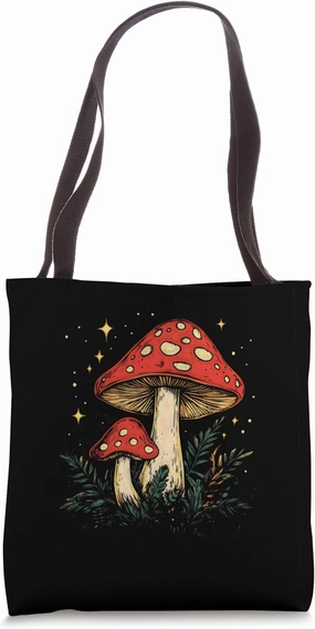 Enchanting Mushroom Wonderland Magic Spell Tote Bag